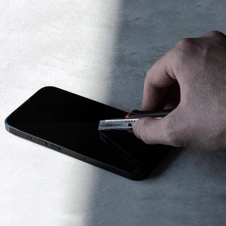 Immagine prodotto Crong Vetro Nano Flessibile 7D - Niepękające szkło hybrydowe 9H na cały ekran iPhone 14 Plus / iPhone (1 Pezzo/i, Apple iPhone 13 Pro Max)