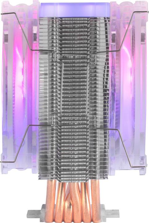 Actual product image Mars Gaming Ventilateur Pour Processeur Mcpu66 RGB (Transparent) (102 mm)