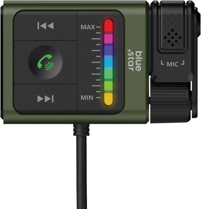 Actual product image Other Computer Accessory Blue Star BLUE STAR transmitter FM bluetooth Equalizer BT64 black