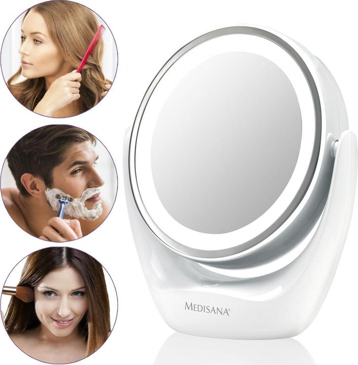 Image du produit Medisana CM 835 Miroir cosmétique 2en1, Ø 12 cm