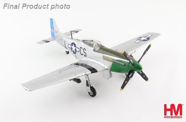Actual product image Hobby Master Mustang P-51D 1:48 metal model "Daddy's Girl" flown by Major Ray Wetmore, 370th FS, 359th FG, East