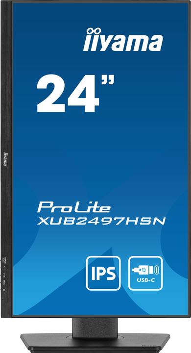 Actual product image iiyama 24" IPS FHD 4ms USB-C HDMI (1920 x 1080 pixels, 24")