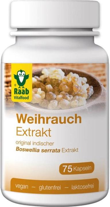 Raab Weihrauch Extrakt (75 Stück, Kapseln, 37.50 g)