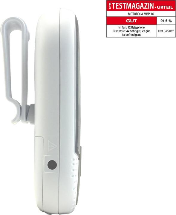 Productafbeelding Motorola Mbp 16 (Babyfoon Audio, 300 m)