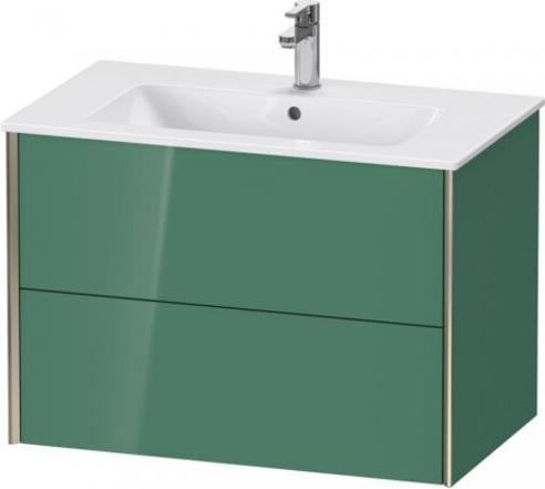 Actual product image Duravit Durait XViu 4126 Vanity unit wall-mounted, 2 drawers, for wash basin ME by Starck 233683, 810x480 mm (81 x 48 x 56 cm)