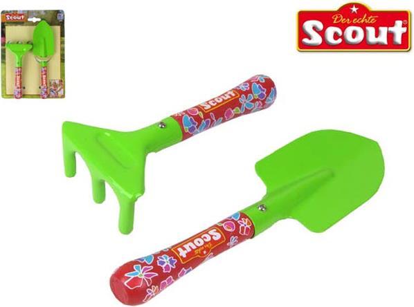 Happy People Scout planting trowel hand rake