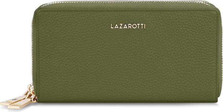 Lazarotti Bologna Leather Geldbörse RFID Schutz Leder 20 cm