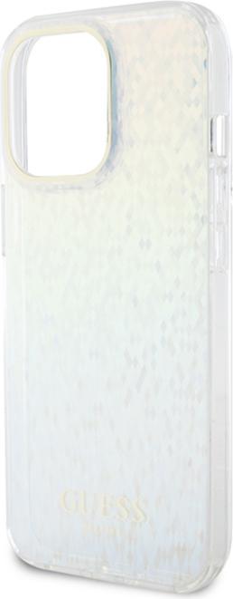 Actual product image Guess GUHCP15XHDECMI iPhone 15 Pro Max 6.7" wielokolorowy hardcase IML Faceted Mirror Disco Iridesce (Apple iPhone 15 Pro Max)