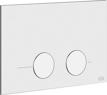 Gessi 316 Betätigungsplatten für Geberit Omega, 54615