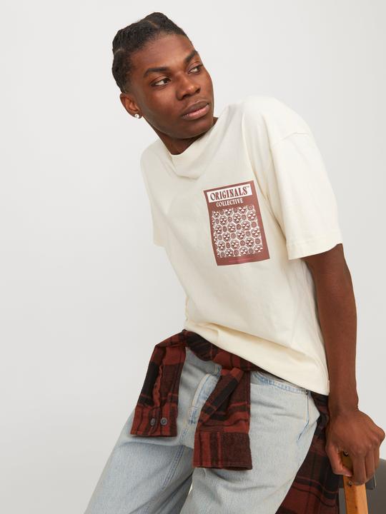 Immagine prodotto Jack & Jones T-shirt stampata con scollo rotondo (M)