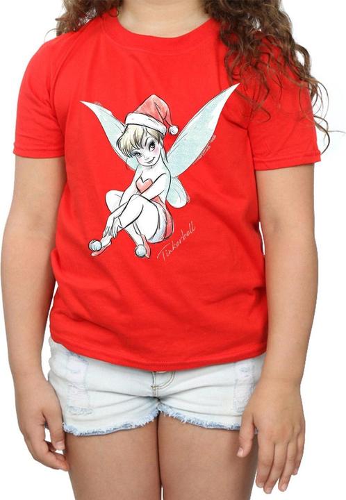 Immagine prodotto Disney Tinkerbell Christmas Fairy Maglietta Ragazze (152, 158)