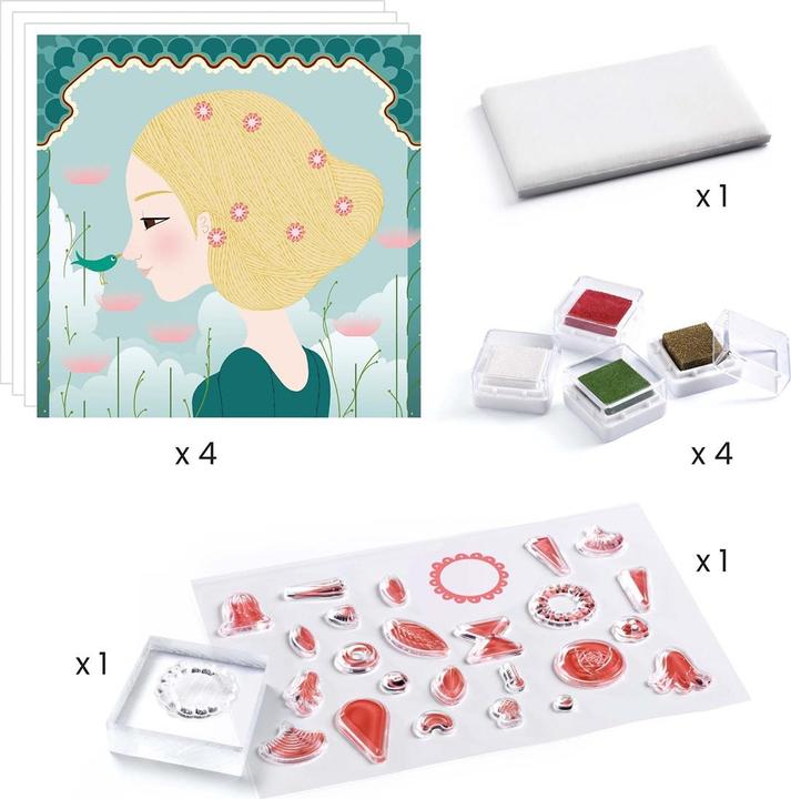 Produktbild Djeco Stempeln Motive & Schmucksets