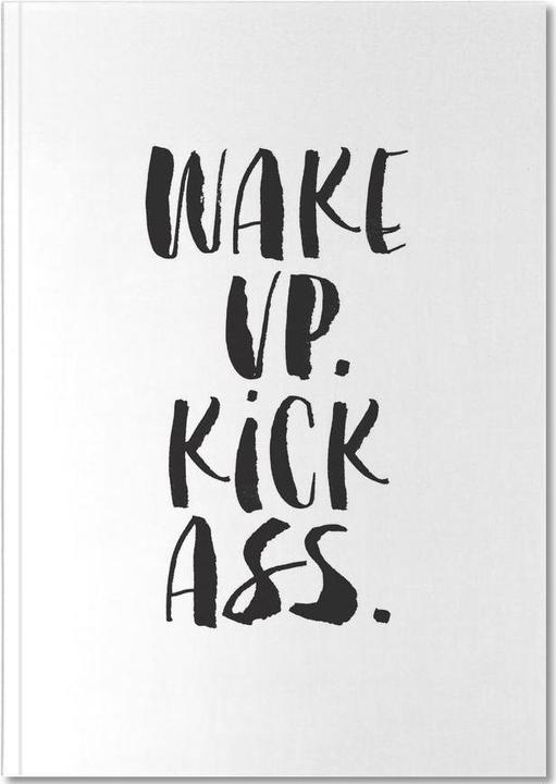 Produktbild Juniqe Wake Up - Zitate & Slogans (A5, Blanko)