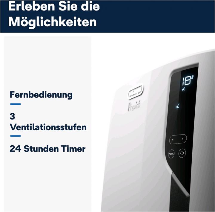 Produktbild De'Longhi Pinguino PAC EL92 (34 m², 9000 BTU/h)