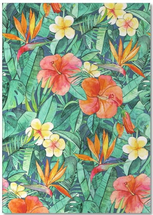 Actual product image Juniqe Tropical Garden Pattern (A5, Dotted)