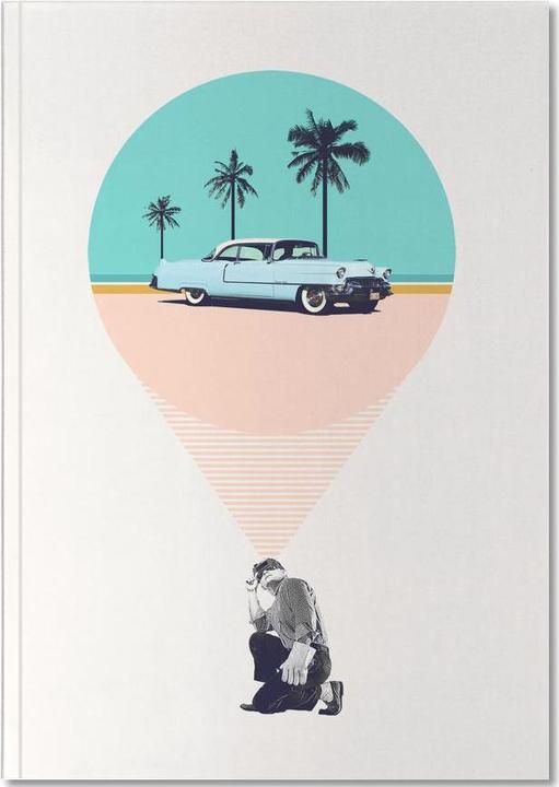 Produktbild Juniqe F is for Future Possibilities - Retro (A5, Liniert)
