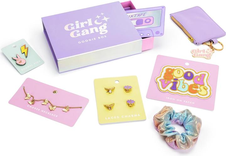 Produktbild Partydeco Schmuck Girl Gang Goodie Box 19 x 15 x 4 cm, 9-teilig