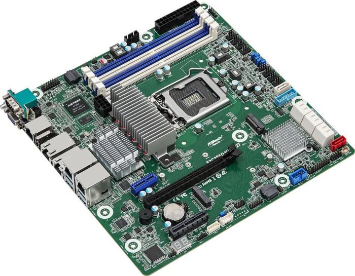 Image du produit AsRock Carte mère E3C256D4U-2L2T micro-ATX Socket 1200 Single (LGA 1200, Intel C256, mATX)