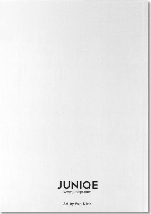 Actual product image Juniqe Sphynx Cat Pencil Sketch (A5, Plain, Hardcover)
