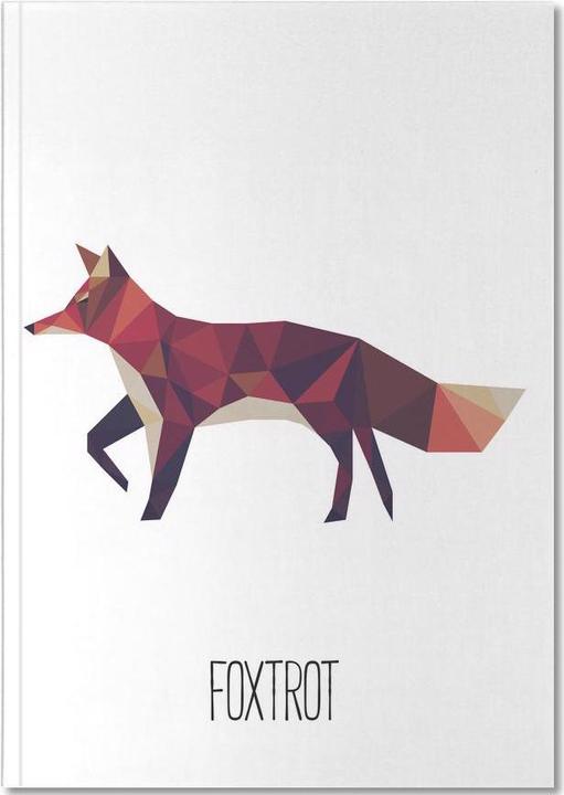 Actual product image Juniqe Foxtrot - Foxes (A5, Dotted, Hardcover)