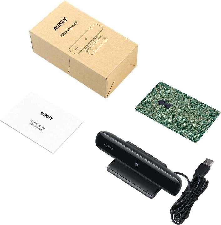 Actual product image Aukey Webcam (2 Mpx)