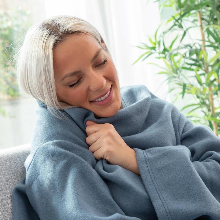 Produktbild InnovaGoods Individuelle Ärmeldecke mit Tasche Faboulazy (170 x 130 cm)