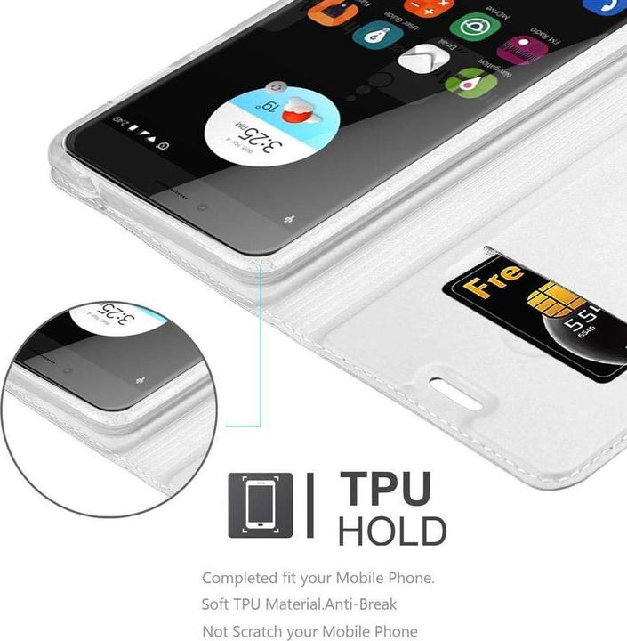 Actual product image Cadorabo Book Classy Style Cover (ZTE Blade V7)
