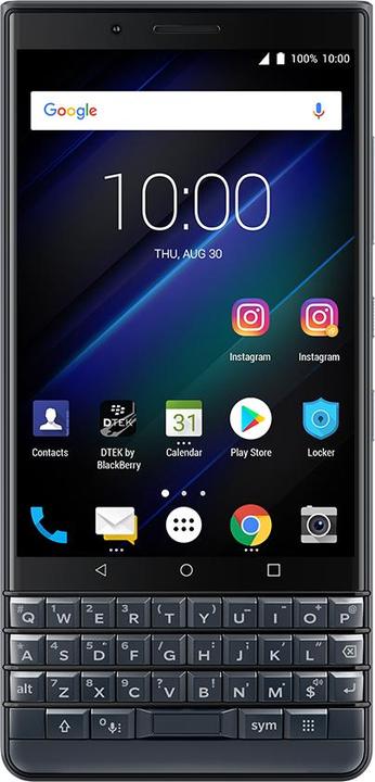 Produktbild BlackBerry KEY2 LE (64 GB, Space blue, 4.50", Hybrid Dual SIM, 13 Mpx, 4G)
