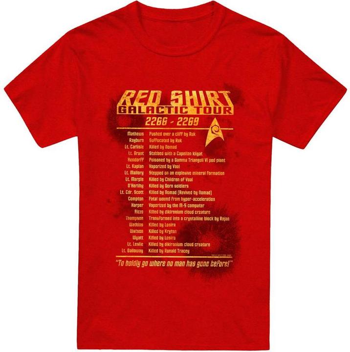 Produktbild Red Shirt Tour TShirt (XL)