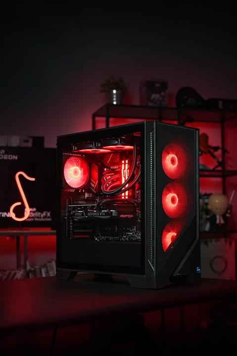 Actual product image Action .Actina Gaming GameOn (Intel Core i5-14600KF, 32 GB, 1000 GB, GeForce RTX 4070 Ti Super)
