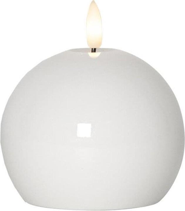 Star Trading Bougie LED Pillar Flamme Shine (1 x)