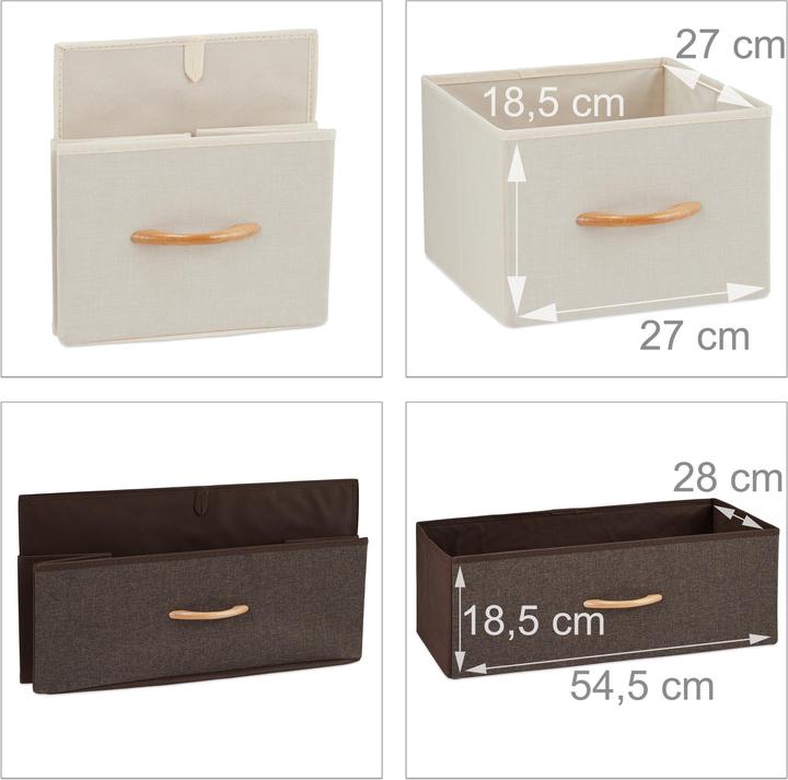 Image du produit Relaxdays Schubladenschrank (58 x 31,5 x 100 cm)