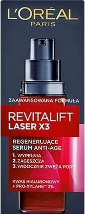 Actual product image L'Oréal Paris L'Oreal - Revitalift Laser X3 Regenerating Serum Anti-Age To Face 30Ml (30 ml)