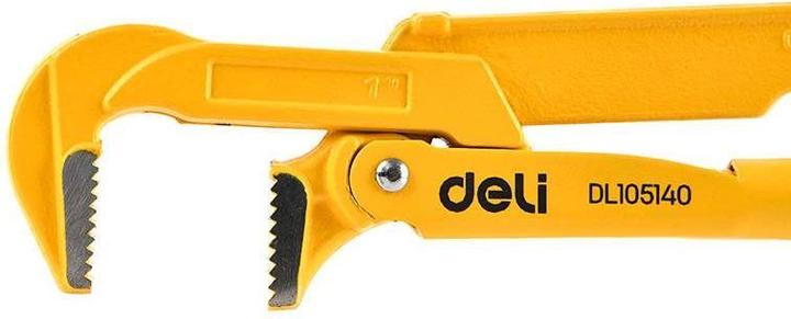 Actual product image Deli Tools Swedish Pipe Wrench EDL105140 (330 mm)