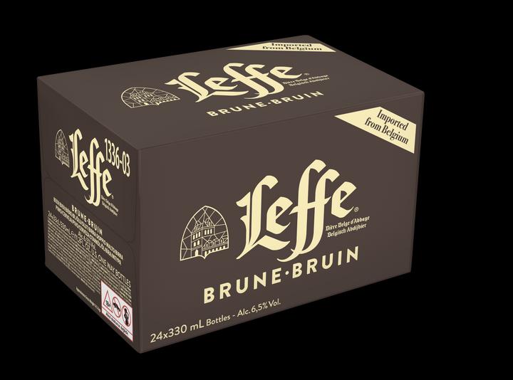 Actual product image Leffe Brune (24 x 33 cl)