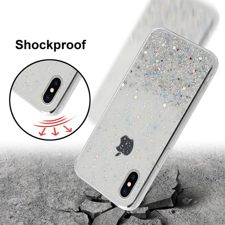Produktbild Cadorabo TPU Cover funkelnder Glitter (Apple iPhone XS Max)