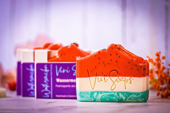 Immagine prodotto Vivi Soaps Sapone peeling all'anguria (peeling della mano)