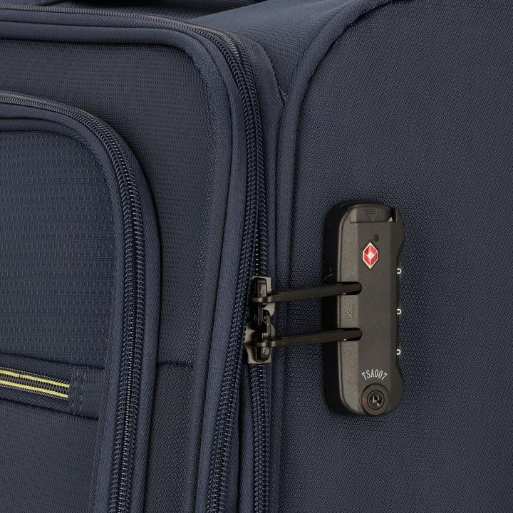 Produktbild D&N Travel Line 9704 4 Rollen Trolley M 68 cm mit Dehnfalte (75 l, M (50 - 90l))