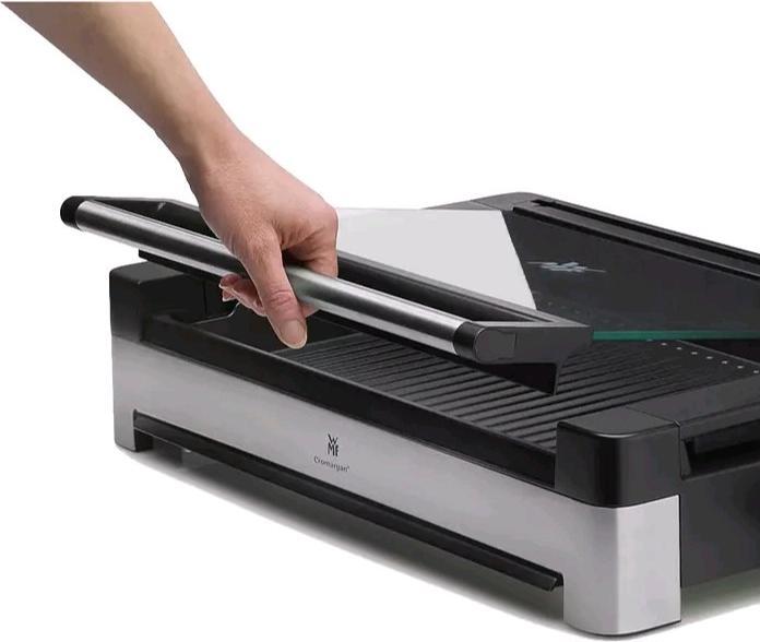 Produktbild WMF Lono Tischgrill gerippt mit Glasdeckel
