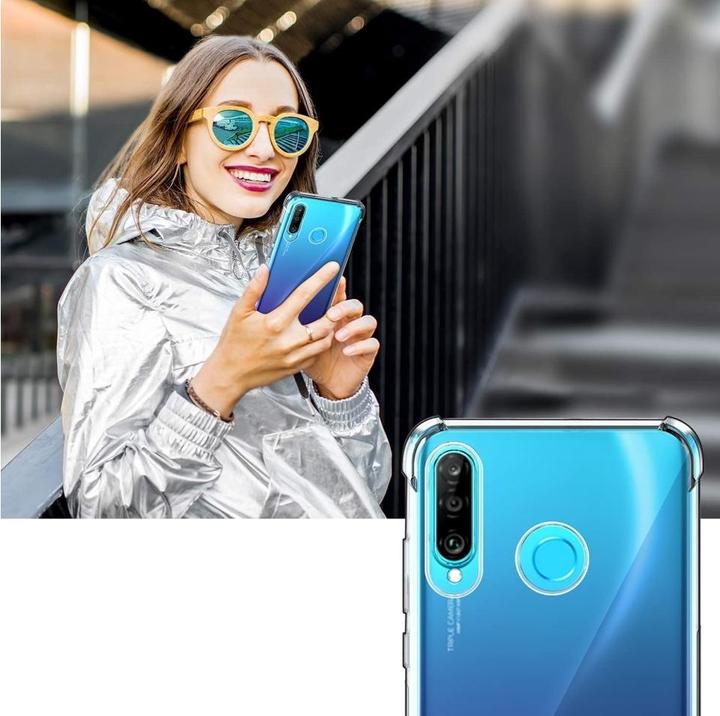 Image du produit Screenguard Huawei P30 Lite Housse Crystal Soft Airbag Bumper (Huawei P30 Lite)