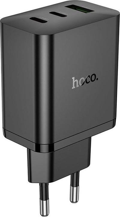 Actual product image Hoco Adapter N50 Scenery PD45W(2C1A) charger(EU) Black (45 W)