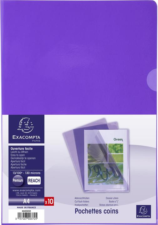 Actual product image Exacompta Aktensichthüllen (A4, 10 x)