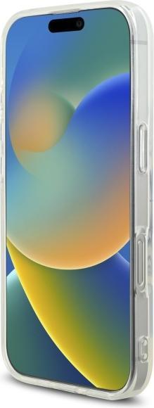 Actual product image Guess GUHMP16XPFTDTEH iPhone 16 Pro Max 6.9" biały/white hardcase IML Rhinestones MagSafe (Apple iPhone 16 Pro Max)