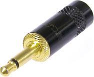 Produktbild Contrik 3,5mm Klinkenstecker, mono, Gehaeuse schwarz