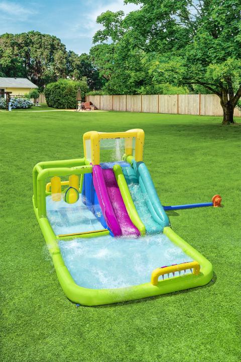 Actual product image Bestway WATER PARK MEGA Inflatable Water Amusement Park