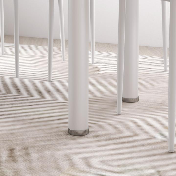 Immagine prodotto Homcom Esszimmergruppe mit 4 Stühlen (120 x 60 x 97 cm)