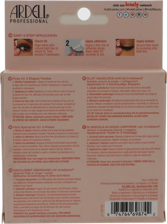 Actual product image Ardell Naked Lashes 424 (Artificial eyelashes)