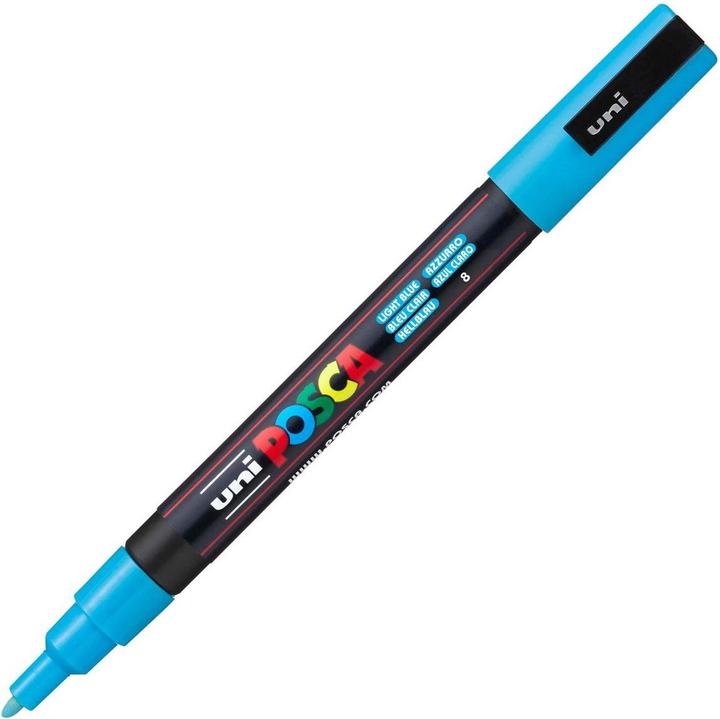 Image du produit Posca Marqueur PC-3M pointe ogive (Bleu, 0.90 mm, 1 x)