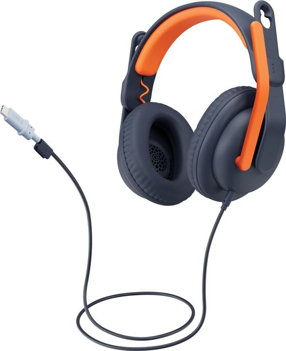 Actual product image Logitech Zone Learn - CLASSIC BLUE - OVER EAR AUX 3.5mm - EDU