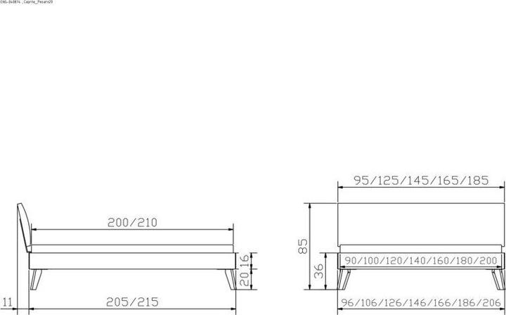 Actual product image Hasena Caprile (200 x 200 cm)